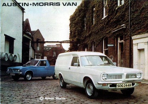 Classic Adverts Defining the times Austin Morris Van Ad